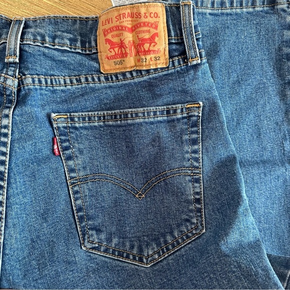 Levi 505 Jeans 32 x 32 - Picture 4 of 4
